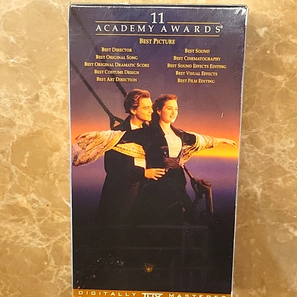 Titanic VHS Tapes, NWT